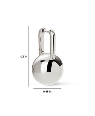 Statement Earrings - Perry Silver