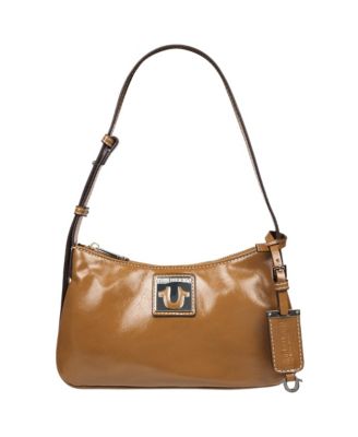 Crinkle Finish Shoulder Bag