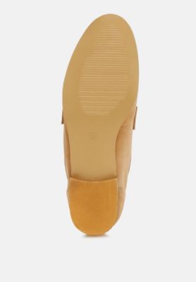 Rag and Co Womens New Ode Rhinestone Penny Strap Loafers