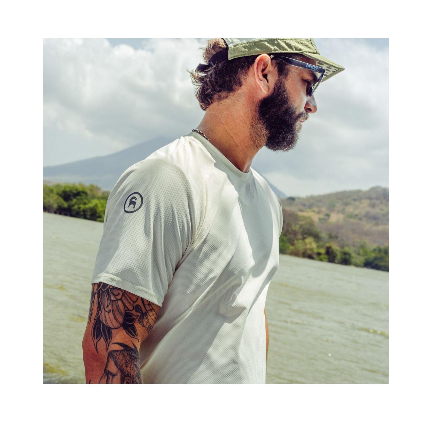 Men's Tahoe Sun Short-Sleeve Crew Performance Shirts Short Sleeve