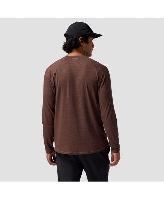 Men's Destination Long-Sleeve Crew Top Performance Shirts Long Sleeve