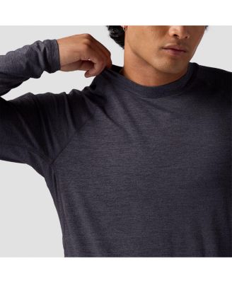 Men's Destination Long-Sleeve Crew Top Performance Shirts Long Sleeve