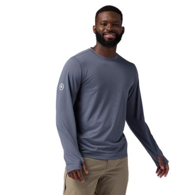 Men's Tahoe Sun Long-Sleeve Crew Shirt Performance Shirts Long Sleeve