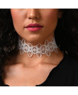 Women's Floral Choker Necklace