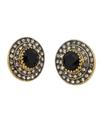 Women's Circular Stud Earrings