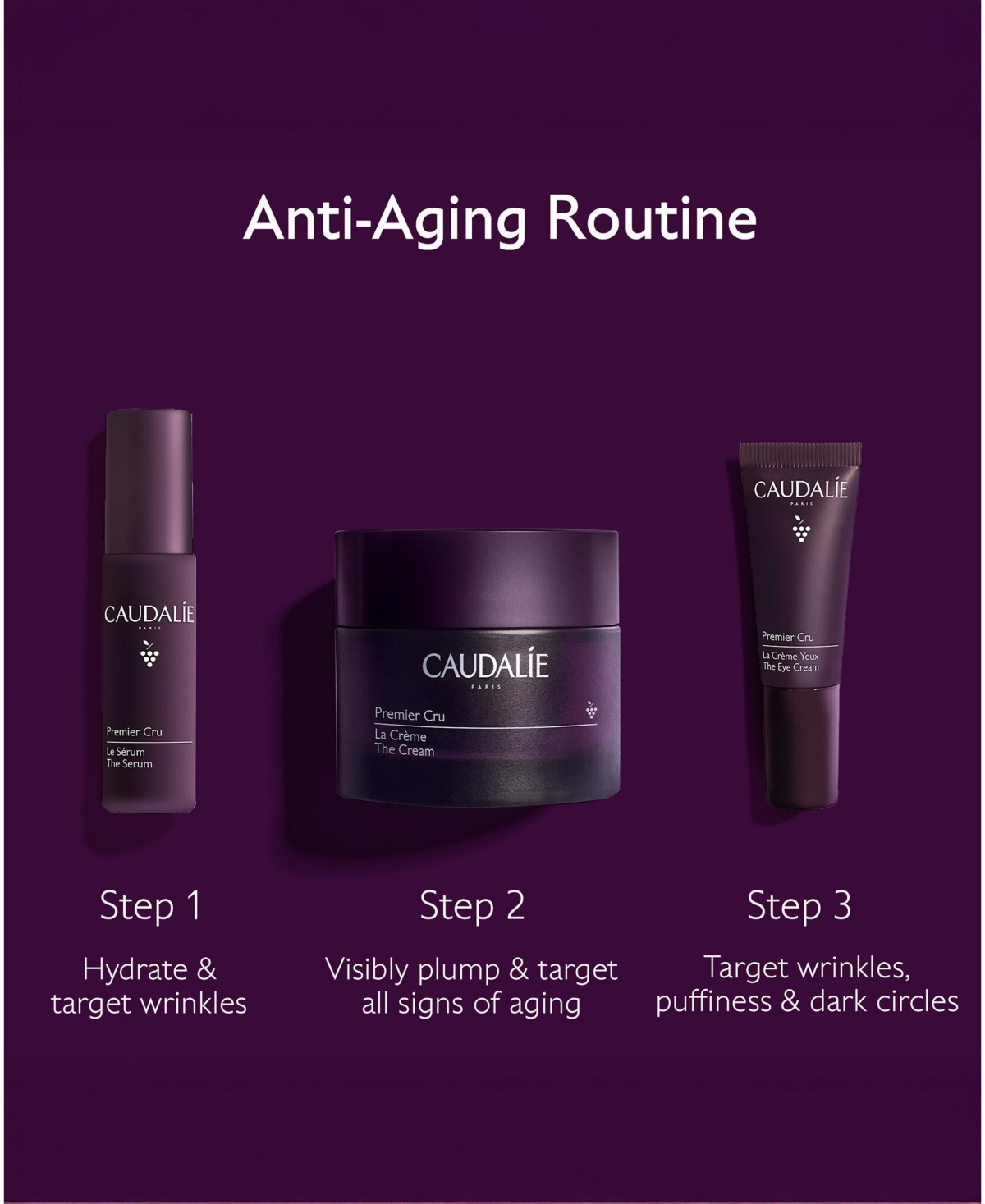 Caudalíe 3-pc. Premier Cru Holiday Skincare Set In Transparent