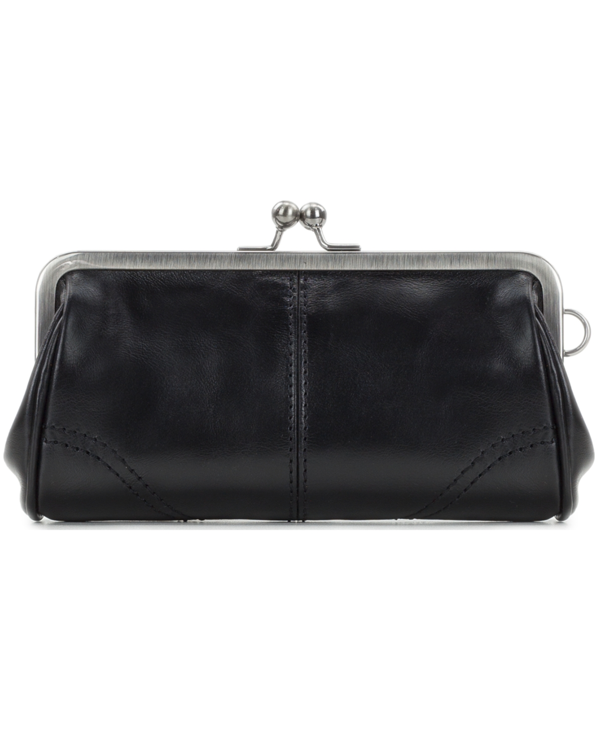 Patricia Nash Renna Small Leather Wristlet In Black