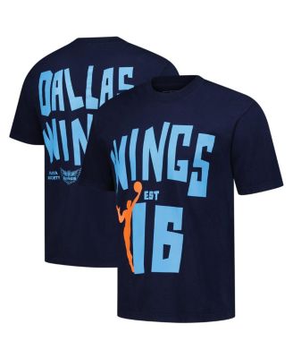 Playa Society - Men's and Women's Blue Dallas Wings Established 2016 Premium T-Shirt