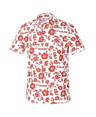 Men's White USC Trojans Pua Performance Polo Shirt