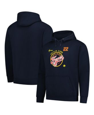 Stitches - Men's and Women's Caitlin Clark Navy Indiana Fever Dynasty Apparel Player Team Logo Hoodie