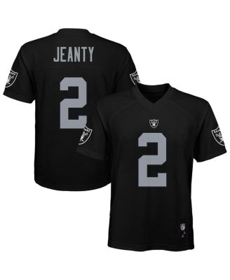 Outerstuff - Big Boys and Girls Ashton Jeanty Black Las Vegas Raiders Replica Player Jersey