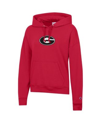 Women's Red Georgia Bulldogs Power Blend Fleece Hoodie