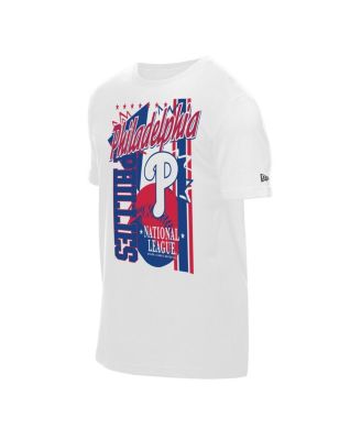 Men's White Philadelphia Phillies Big Graphic Domestic T-Shirt