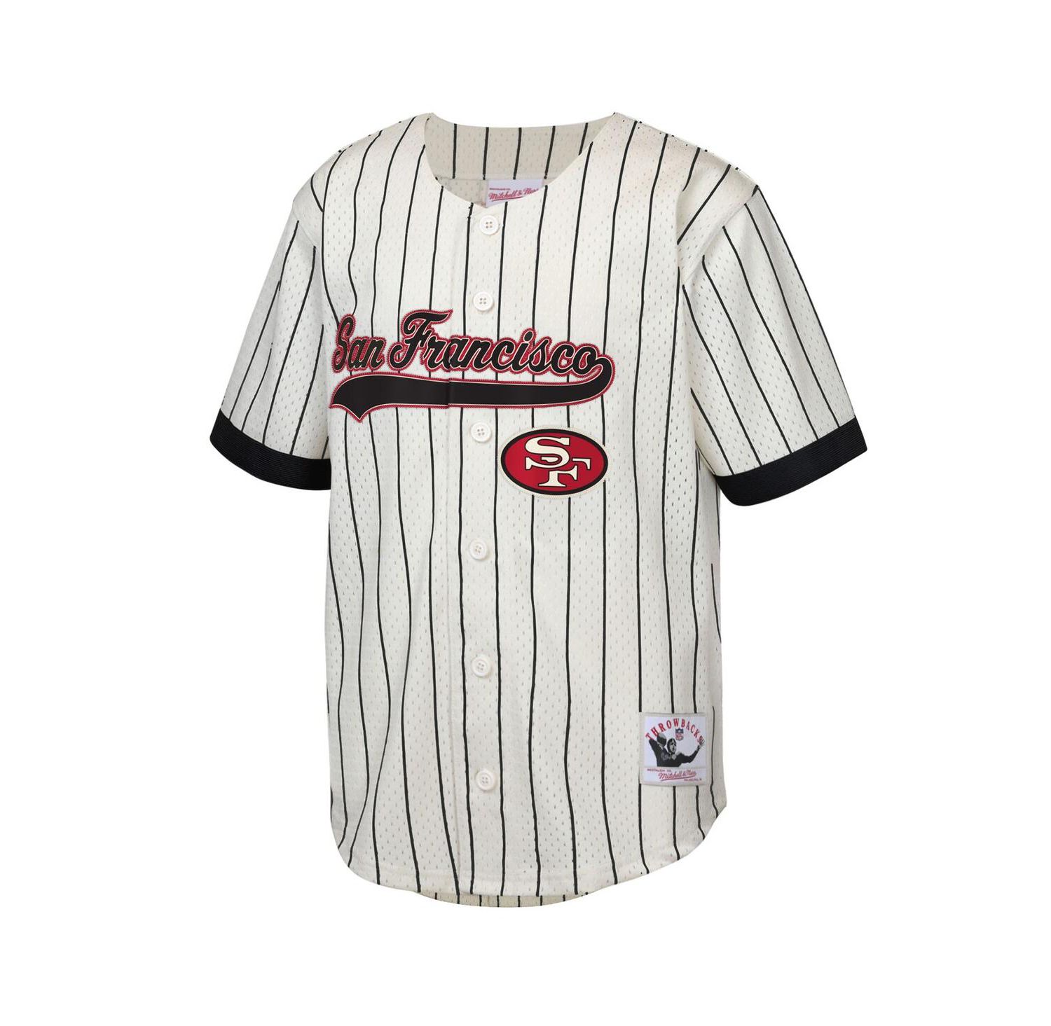 Big Boys and Girls Jerry Rice Cream San Francisco 49ers Retired Player Name & Number Baseball Jersey
