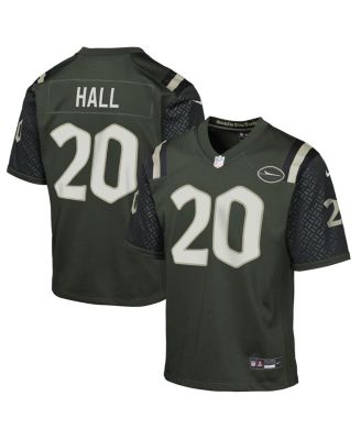 Nike - Big Boys and Girls Breece Hall Gotham Green New York Jets 2025 Rivalries Collection Game Jersey