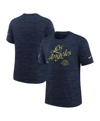 Nike - Big Boys and Girls Midnight Blue Los Angeles Rams 2025 Rivalries Collection Sideline Velocity Dri-FIT T-Shirt