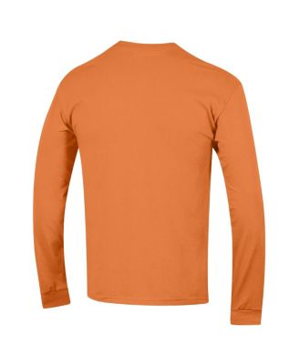 Men's Tennessee Orange Tennessee Volunteers Arch Over Logo 2-Hit Long Sleeve T-Shirt