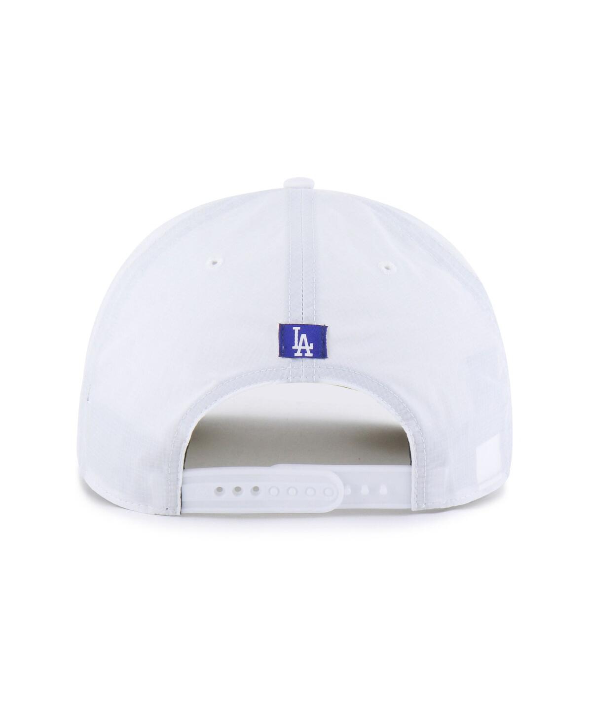 47 Brand Men's White Los Angeles Dodgers Brrr Fairway Hitch Adjustable Hat In White