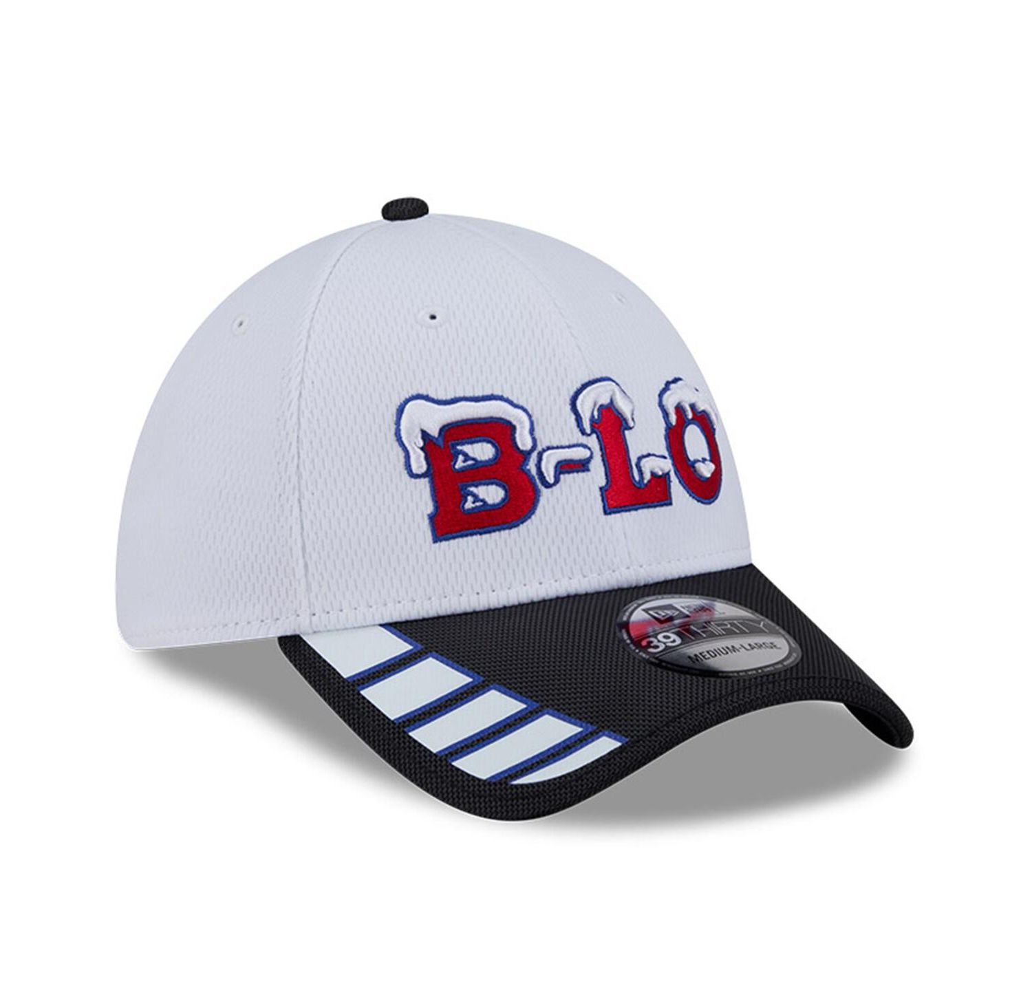 Men's White Buffalo Bills 2025 Rivalries Collection Fan Pack 39THIRTY Flex Hat