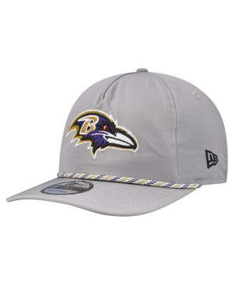 New Era - Men's Gray Baltimore Ravens Rope 19TWENTY Hat