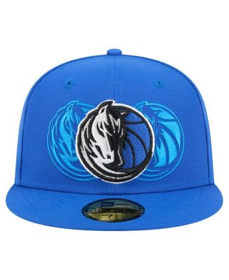 Men's Blue Dallas Mavericks Tri-Hit 59Fifty Fitted Hat