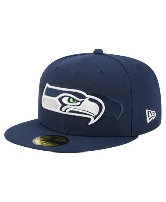 New Era - Men's College Navy Seattle Seahawks Tri-Hit 59FIFTY Fitted Hat