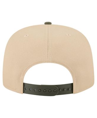 Men's Khaki/Olive New York Jets Color Pack A-Frame 9FIFTY Snapback Hat