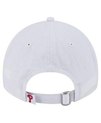 Women's White Philadelphia Phillies Team Fan 9TWENTY Adjustable Hat