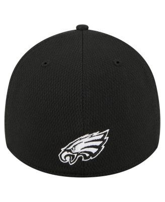 Men's Black Philadelphia Eagles Scoreboard 39THIRTY Flex Hat