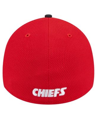 Men's Red Kansas City Chiefs Visor Hit 39THIRTY Flex Hat