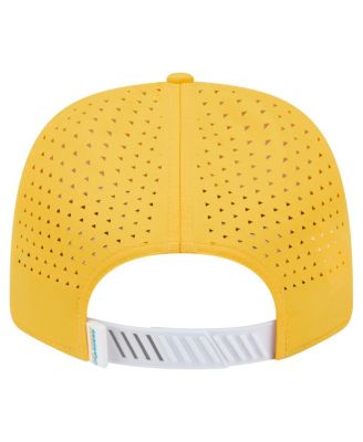 Men's White/Yellow Los Angeles Chargers Established Patch 9SEVENTY Adjustable Hat