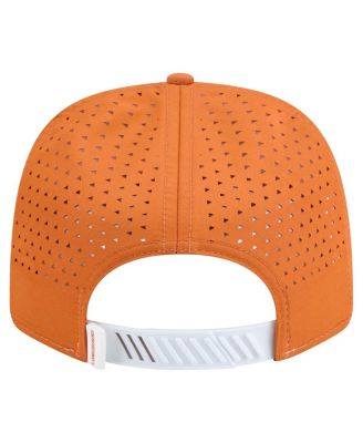 Men's White/Texas Orange Texas Longhorns Perforated Patched 9SEVENTY Adjustable Hat