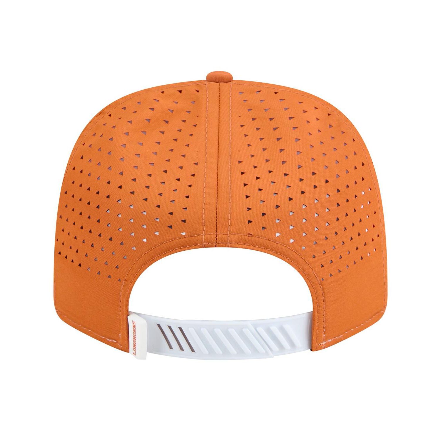 Men's White/Texas Orange Texas Longhorns Perforated Patched 9SEVENTY Adjustable Hat