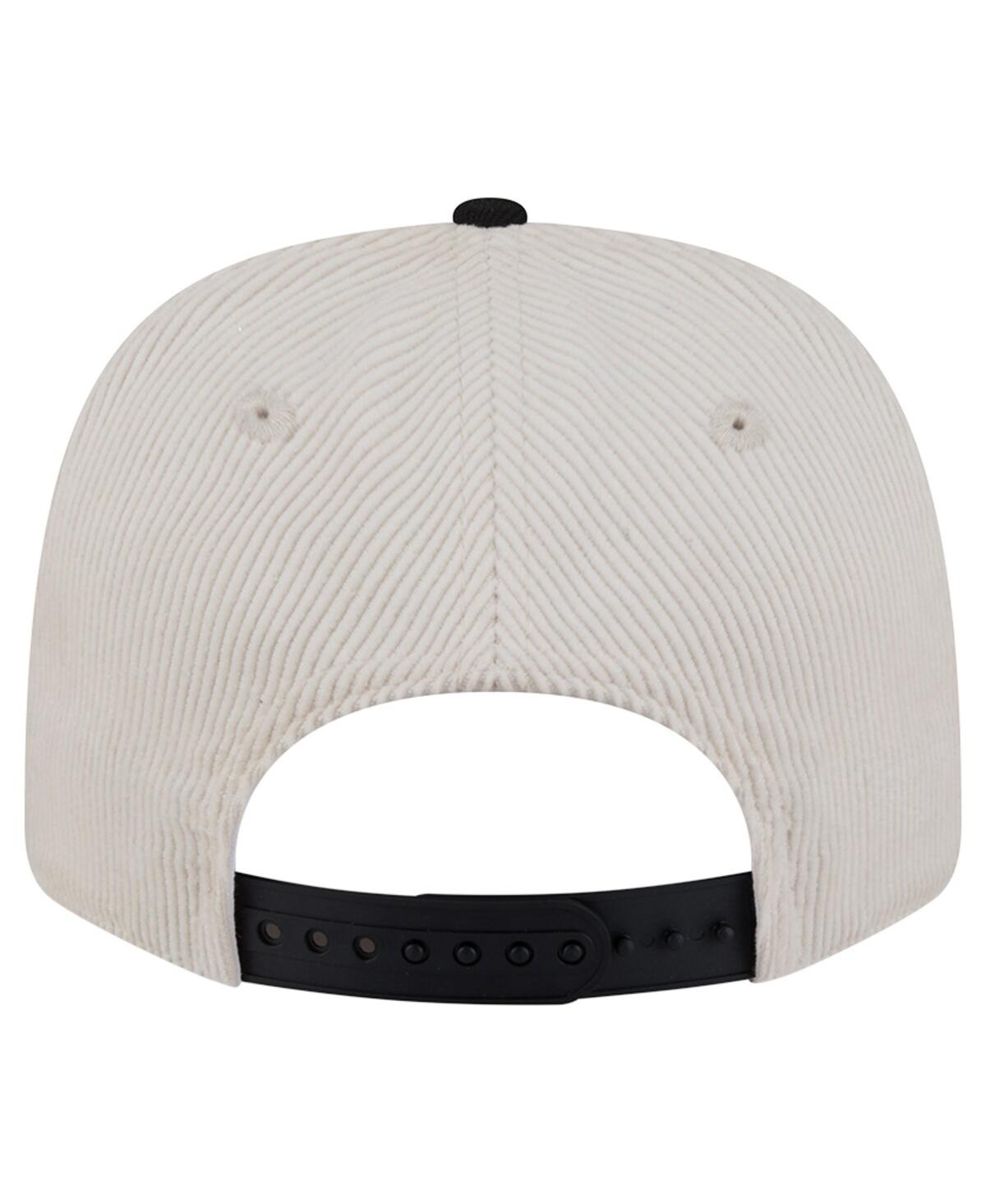 New Era Men's Cream/black Chicago White Sox Loyal 9seventy Adjustable Hat In White