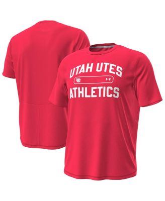 Under Armour - Men's Red Utah Utes Sideline Knockout T-Shirt