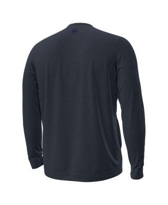 Men's Navy Notre Dame Fighting Irish Sideline Meridian Cold Weather Sweatshirt