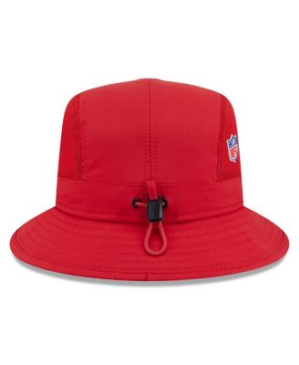Men's Scarlet San Francisco 49ers 2025 Sideline Bucket Hat