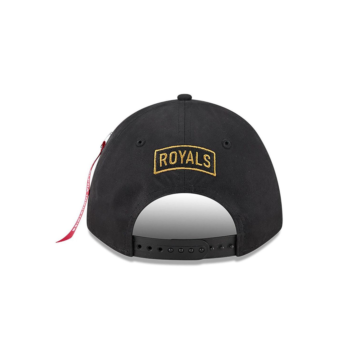 Men's Black Kansas City Royals A-Frame 9FORTY Adjustable Hat