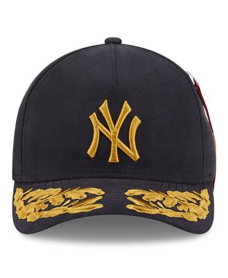 Men's Black New York Yankees A-Frame 9FORTY Adjustable Hat