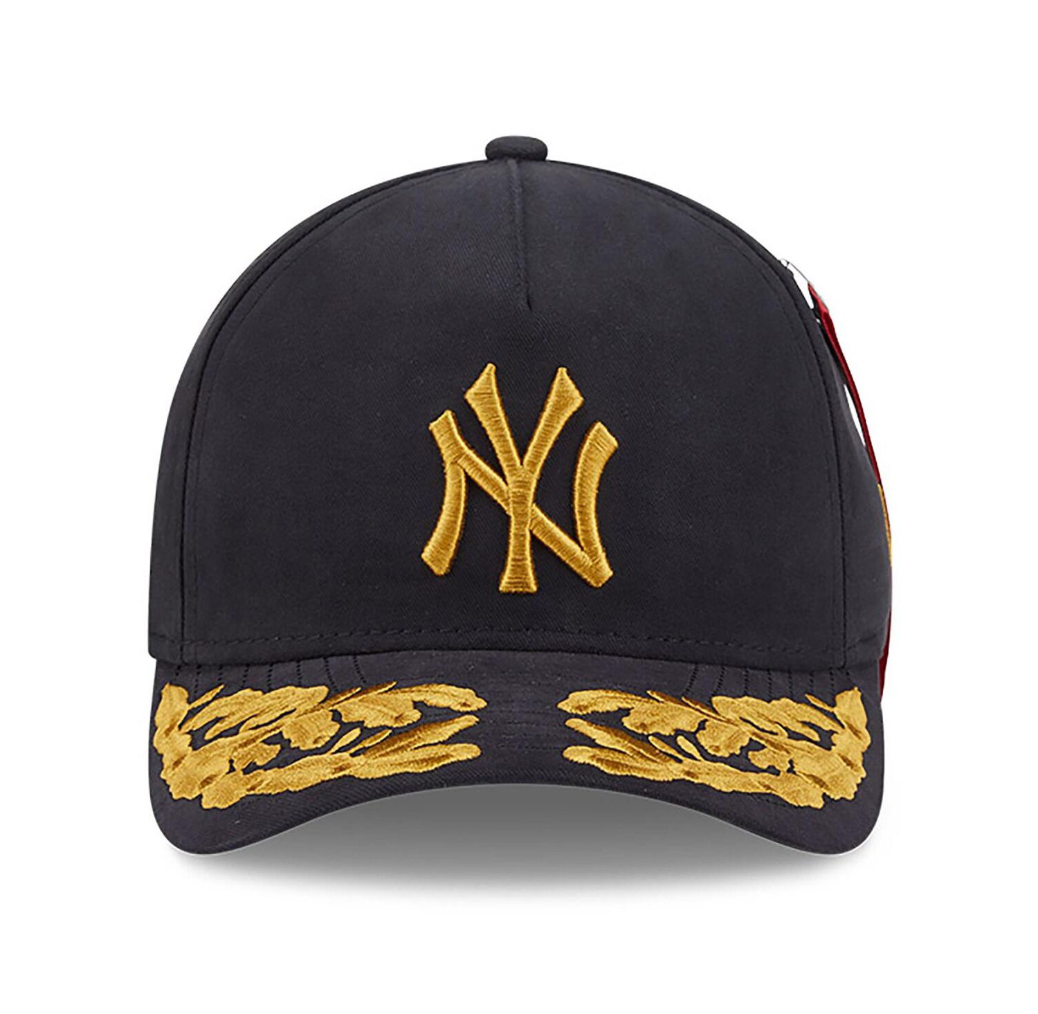 Men's Black New York Yankees A-Frame 9FORTY Adjustable Hat