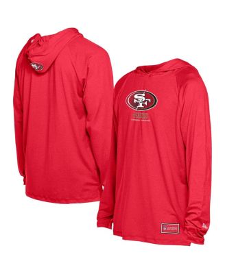 New Era - Men's Scarlet San Francisco 49ers Functional Fandom Hoodie