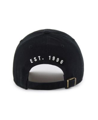 Men's Black Baltimore Ravens Hard Hat Clean Up Adjustable Hat