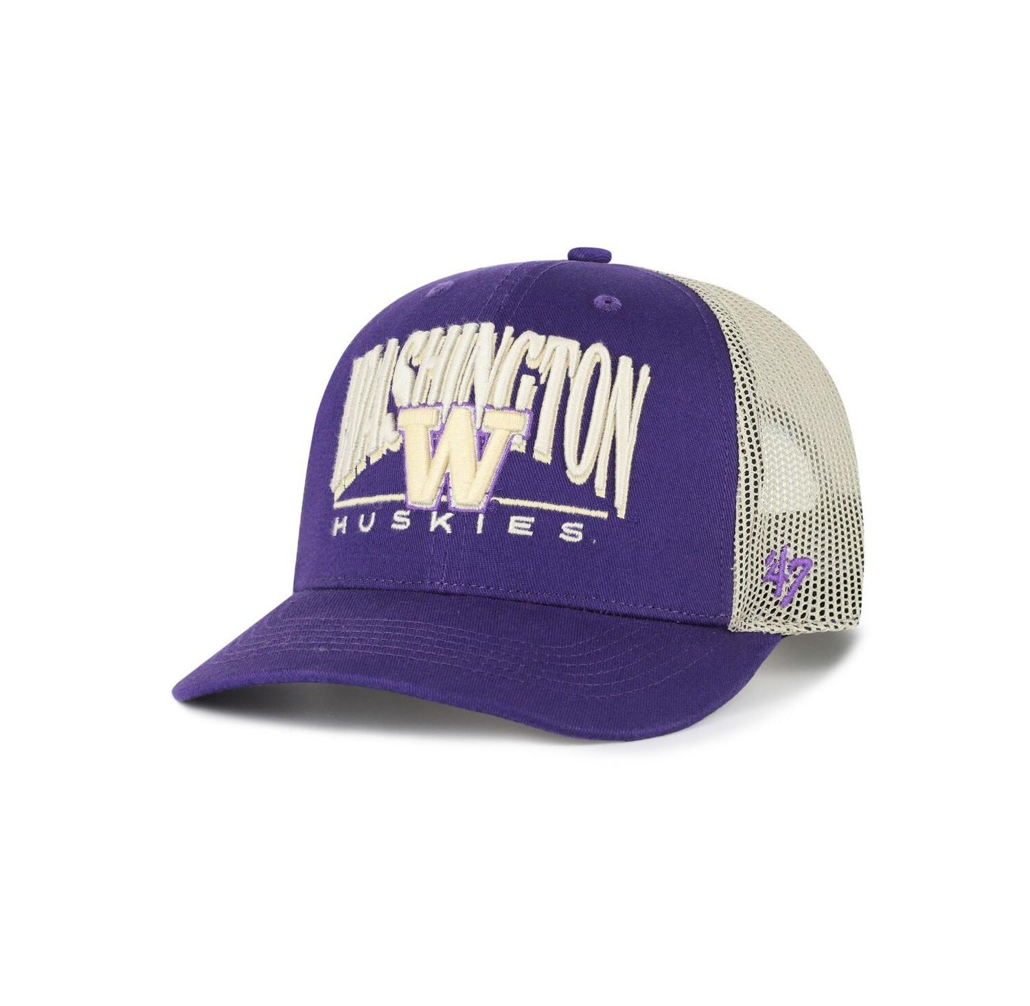 Men's Purple Washington Huskies Arid Adjustable Trucker Hat