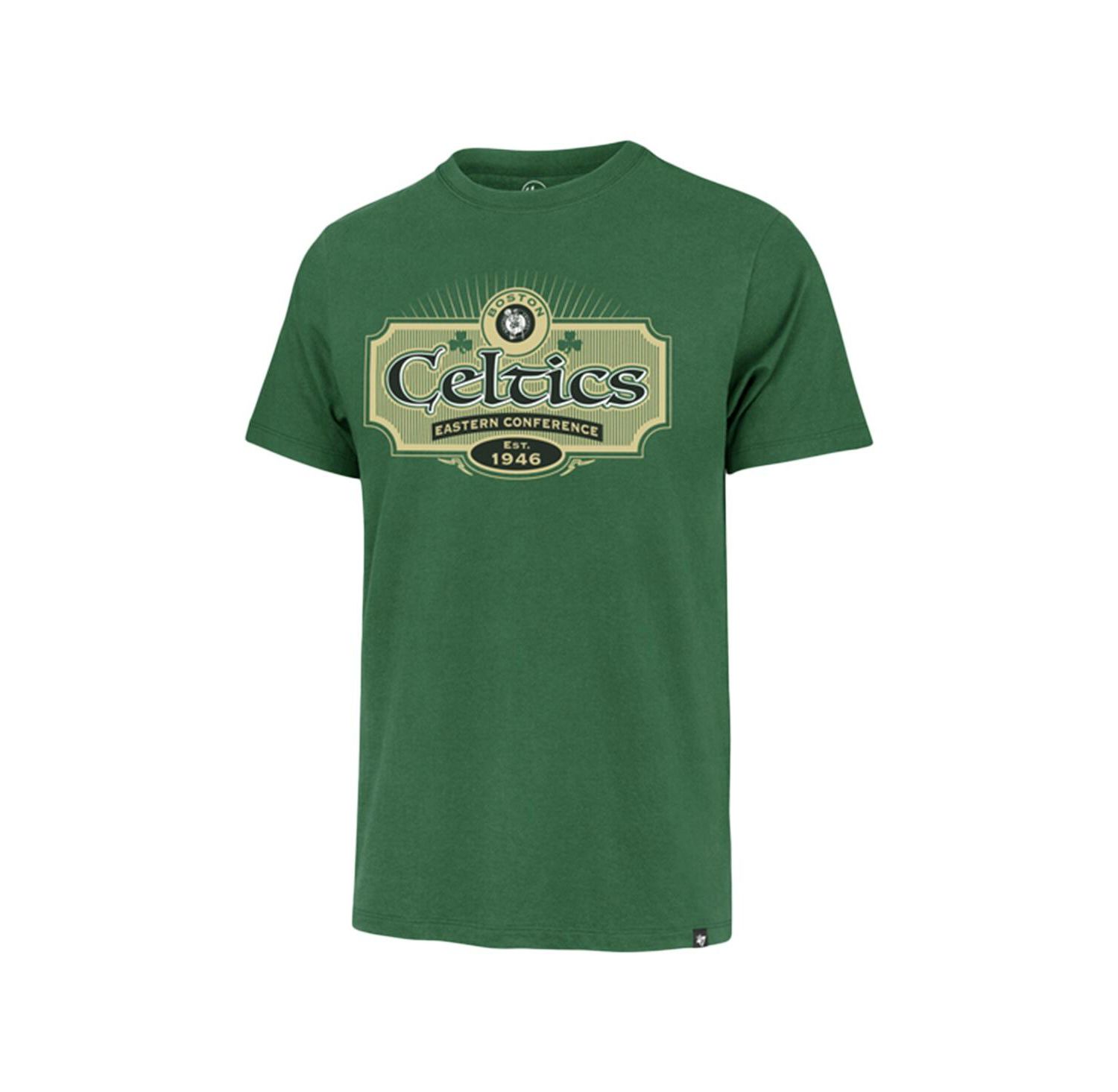 Men's Green Boston Celtics Lucky Team Franklin T-Shirt