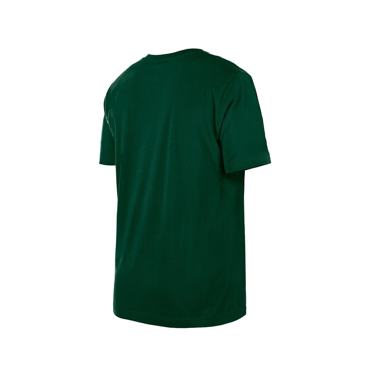 Мужская футболка New Era Hunter Green Milwaukee Bucks Sport Classics — фото 2