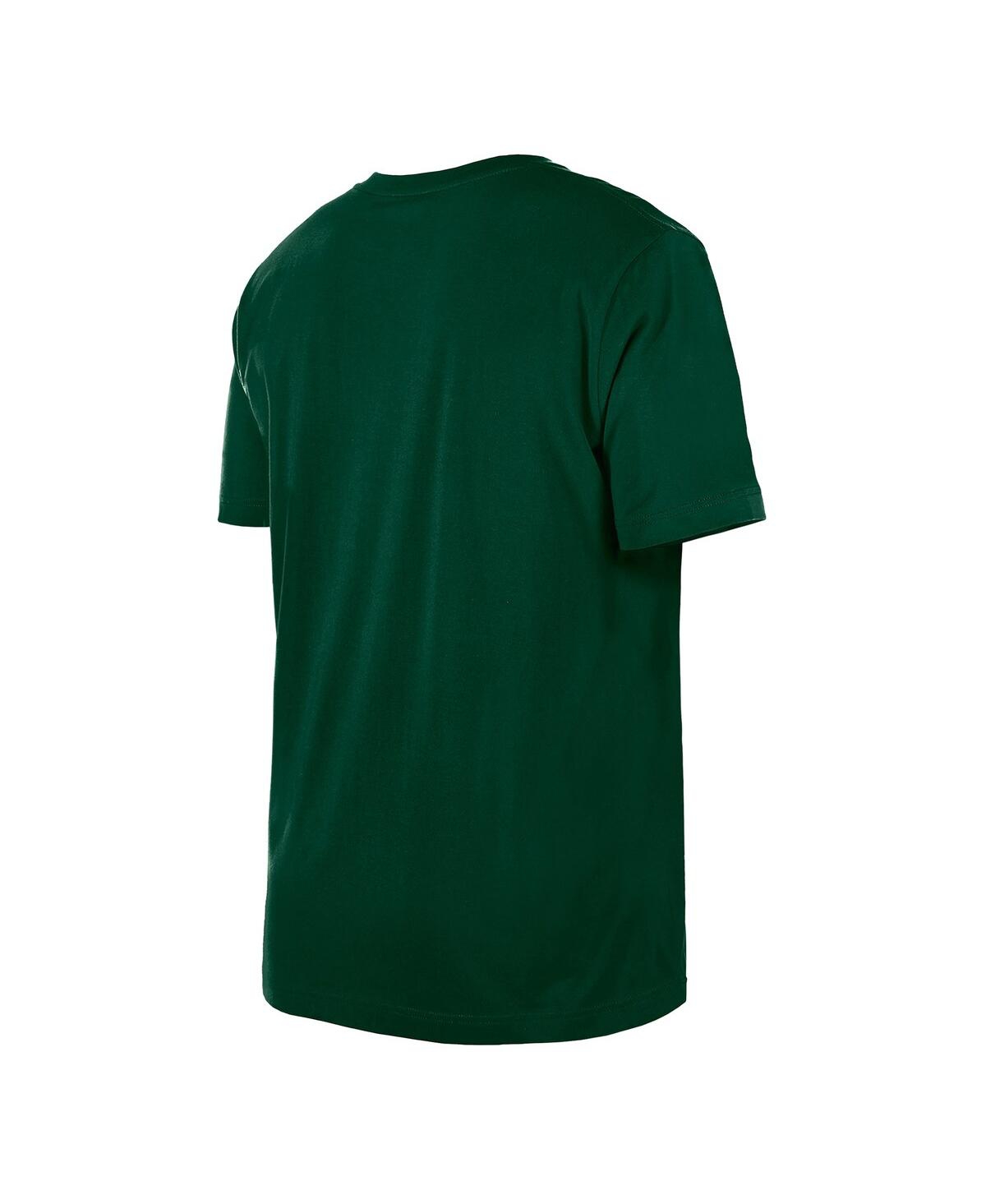 New Era Men's Hunter Green Milwaukee Bucks Sport Classics T-shirt In Green