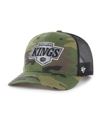 '47 Brand - Men's Camo/Black Los Angeles Kings Trucker Adjustable Hat