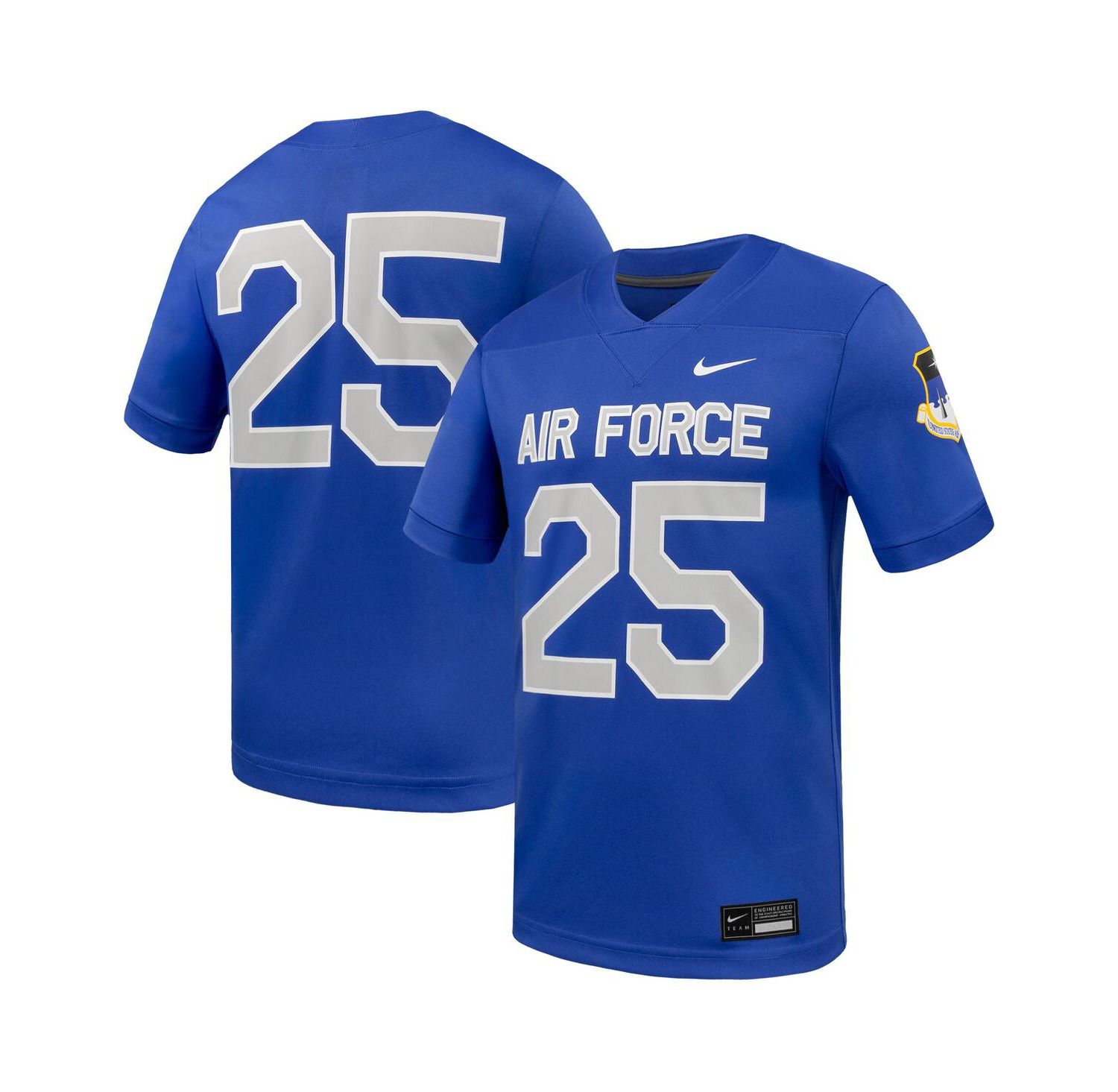 Men's 25 Royal Air Force Falcons Untouchable Replica Game Jersey