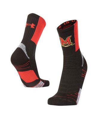 Under Armour - Men's Black Maryland Terrapins Sideline Playmaker Crew
