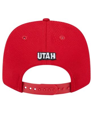 Men's Red Utah Utes COOLERA 9SEVENTY Rope Stretch-Snap Hat